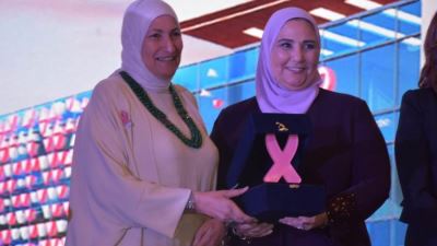 نيفين القباج تكرم المصرف المتحد كشريك استراتيجي للنجاح في ملتقي بهية الاول