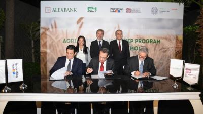 مذكرة تفاهم بين بنك الإسكندرية  والسويدى اديوكيشن ومؤسسة E4Impact 