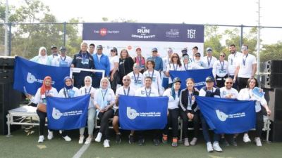 بنك قناة السويس يشارك بماراثون للمشي بمدينة نيو جيزة