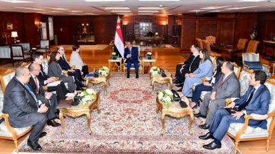 الرئيس السيسي يستقبل  كريستالينا جورجييفا لاستعراض الشراكة مع صندوق النقد الدولي