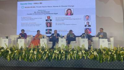 مؤتمر تغير المناخ يناقش آليات تمكين المرأة في القطاع الخاص ودورها في تحقيق الاستدامة البيئية