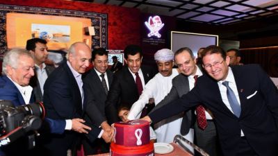 وزير الشباب والرياضة يشهد إحتفالات سفارة قطر لدي القاهرة بانطلاق بطولة كأس العالم