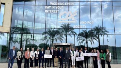 كريدي أجريكول مصر يحتفل بختام مسابقة التدريب الأخضر!