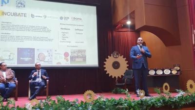رواد النيل تشارك في الملتقى الأول للحاضنات والابتكار بجامعة المنصورة 