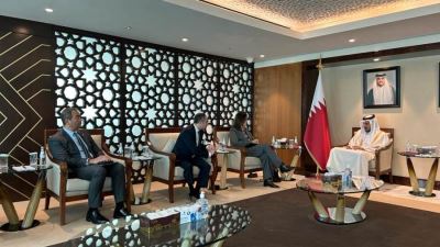 وزيرة التخطيط تلتقي بالرئيس التتفيذي لبنك قطر الوطني