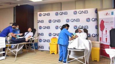 مجموعة QNB تنظم حملة لتعزيز مخزون الدم محليا