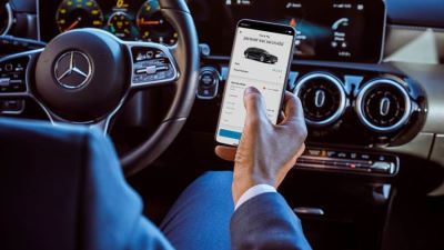 مرسيدس تطلق خدمة +Mercedes pay للمدفوعات داخل السيارة بالتعاون مع «فيزا»