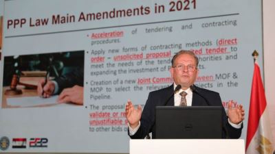 عاطر حنورة: مصر نموذج رائد للشراكة بين القطاعين العام والخاص بالشرق الأوسط وشمال أفريقيا