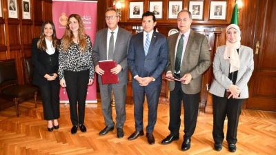 توقيع بروتوكول تعاون بين بنك مصر والاتحاد المصرى للتنس لرعاية الاتحاد