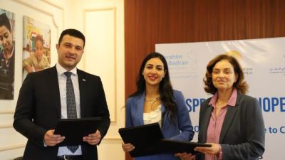 مؤسسة البنك التجاري الدولي توقع مشروع "معًا ننشر الأمل" مع  "ساويرس و إبراهيم أحمد بدران"