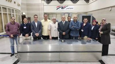 جمارك مطار أسيوط تضبط محاولة تهريب سبيكة ذهبية 