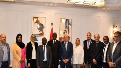 محافظ جنوب سيناء يبحث مع وفدًا من بنك التنمية الأفريقى الاستعدادات النهائية لاستضافة شرم الشيخ الاجتماعات السنوية للمجموعة