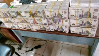 جمرك قسطل البري يضبط محاولة تهريب كمية من النقد المصري   