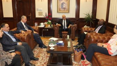 جهاز تنمية المشروعات يبحث سبل التعاون المشترك مع بنك التنمية الأفريقي