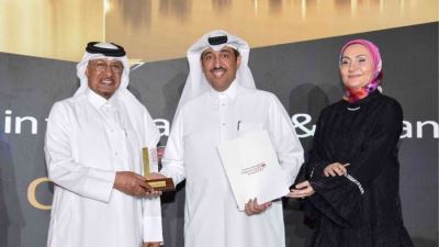 مجموعة QNB تحصد جائزة "أفضل بنك في مجال المسؤولية الاجتماعية للشركات في قطر"