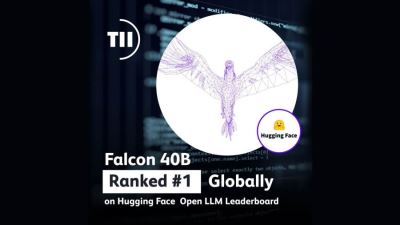 فالكون 40 بي الإماراتي يحتل المركز الأول عالميا في قائمة "Hugging Face" للذكاء الاصطناعي 