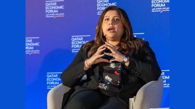 سالي حمدالله تشارك في منتدى قطر الاقتصادي ممثلة عن بنك QNB الأهلي