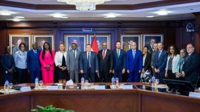 محافظ البنك المركزي المصري يستقبل وفدًا من مجموعة  التنمية الأفريقي