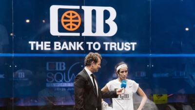 وزير الرياضة يشهد حفل ختام وتوزيع الجوائز لبطولة العظماء الثمانية للإسكواش برعاية بنك CIB