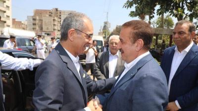 وزير الإتصالات يفتتح عدد من  المشروعات التكنولوجية والبريدية ومشروعات حياة كريمة بالمنوفية
