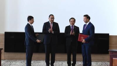 رئيس الوزراء يشهد توقيع مذكرة تفاهم بين البنك المركزي المصري ونظيره الفيتنامي