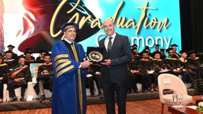 جامعة زويل تكرم بنك QNB الأهلي لتقديمه العديد من المنح الدراسية للطلاب المتفوقين