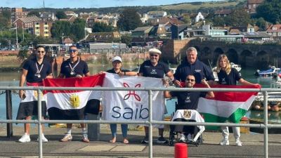 بنك saib يهنئ السباح هيثم عادل لتحقيق إنجاز تاريخي بعبوره المانش