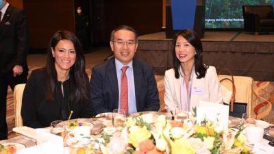 د. رانيا المشاط وزيرة التعاون الدولي تلتقي قيادات بنك HSBC لمناقشة تعزيز سبل التعاون المشترك