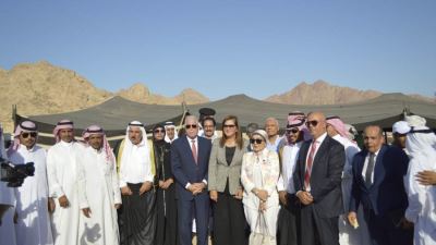 الاتحاد المصري لتمويل المشروعات المتوسطة والصغيرة ومتناهية الصغر يدشن مشروع تنمية وتطوير قرية منحر الناقة