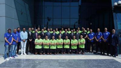 تقديرا لإنجازهم التاريخي.. البنك الأهلي المصري يكرم فريق ناديه لكرة اليد 