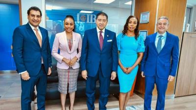 Hisham Ezz Al-Arab visited CIB Kenya to strengthen the collaborative relationship and motivate its employees