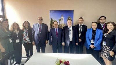  محافظ البنك المركزي والمدير التنفيذي لصندوق النقد الدولي يناقشان تطور الأوضاع الاقتصادية لمصر  