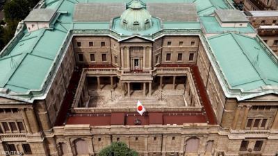 بنك اليابان يبقي أسعار الفائدة دون تغيير عند -0.1%