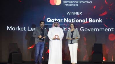 QNB receives “Market Leader in Digitizing Government Payments” at Mastercard Edge 2023 Forum