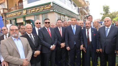 محافظ الدقهلية ورئيس البنك الزراعي يفتتحان أحدث فروع البنك بمركز السنبلاوين 