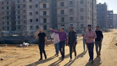 رئيس جهاز مدينة بدر يتفقد وحدات المبادرة الرئاسية "سكن كل المصريين"