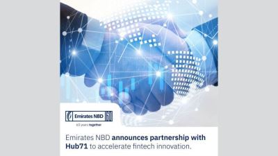 Emirates NBD announces partnership with Hub71 to accelerate FinTech innovation