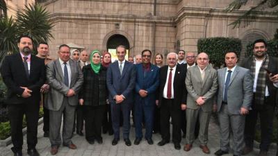 وزيرا الاتصالات وتكنولوجيا المعلومات والتضامن الاجتماعي يبحثان التعاون فى رقمنة مقتنيات الجمعية الجغرافية المصرية