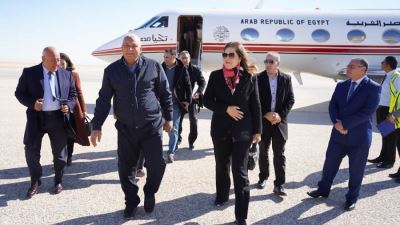 وزيرة التخطيط تفتتح عدد من المشروعات التنموية بالوادي الجديد 