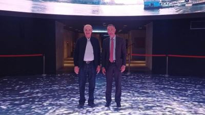 المتحف القومي للحضارة المصرية يستقبل رئيس مجموعة البنك الإسلامي للتنمية والوفد المرافق له