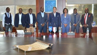 وفد صحفي كيني يزور المقر الرئيسي للبنك التجاري الدولي- CIB