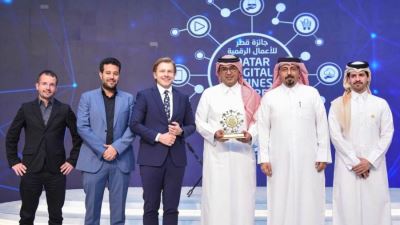 مجموعةQNB  ‎ تحصد جائزة "أفضل تطبيق للهاتف الجوال" خلال حفل قطر للأعمال الرقمية 2023 