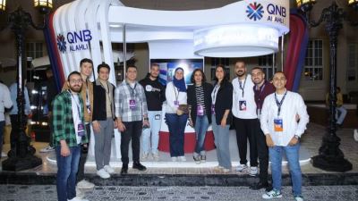 بنك QNB الأهلي يشارك كراعي بلاتيني في Egypt Career Summit في (BUE)