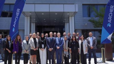 وزير الاتصالات وتكنولوجيا المعلومات يفتتح المقر الجديد لشركة "أرتشر" Archer الأمريكية 