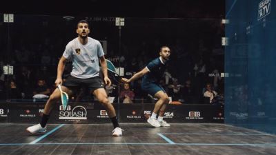 5 لاعبين مصريين يتأهلون للدور ربع النهائي من بطولة "CIB" العالم للإسكواش المقامة في نادي بالم هيلز ومتحف الحضارة