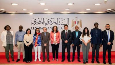 Central Bank of Egypt Hosts a Delegation from The Central Bank of Kenya