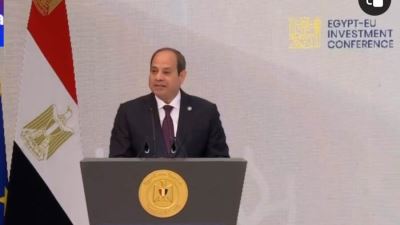 السيسي: مؤتمر الاستثمار بين مصر والاتحاد الأوروبي رسالة ثقة في الاقتصاد المصري