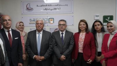 البنك الأهلي المصري يفتتح وحدة علاج السكتة الدماغية وجلطات المخ بمستشفى عين شمس الجامعي 