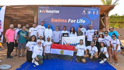 محمد أيمن يتخطى مسافة ال ٢٥ كم خلال فعالية SwiMasterبمدينة دهب