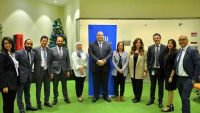 البنك التجاري الدولي مصر  يحتفل بفريق إدارة مخاطر الطرف الثالث وتوزيع شهادات تقدير لموظفيه